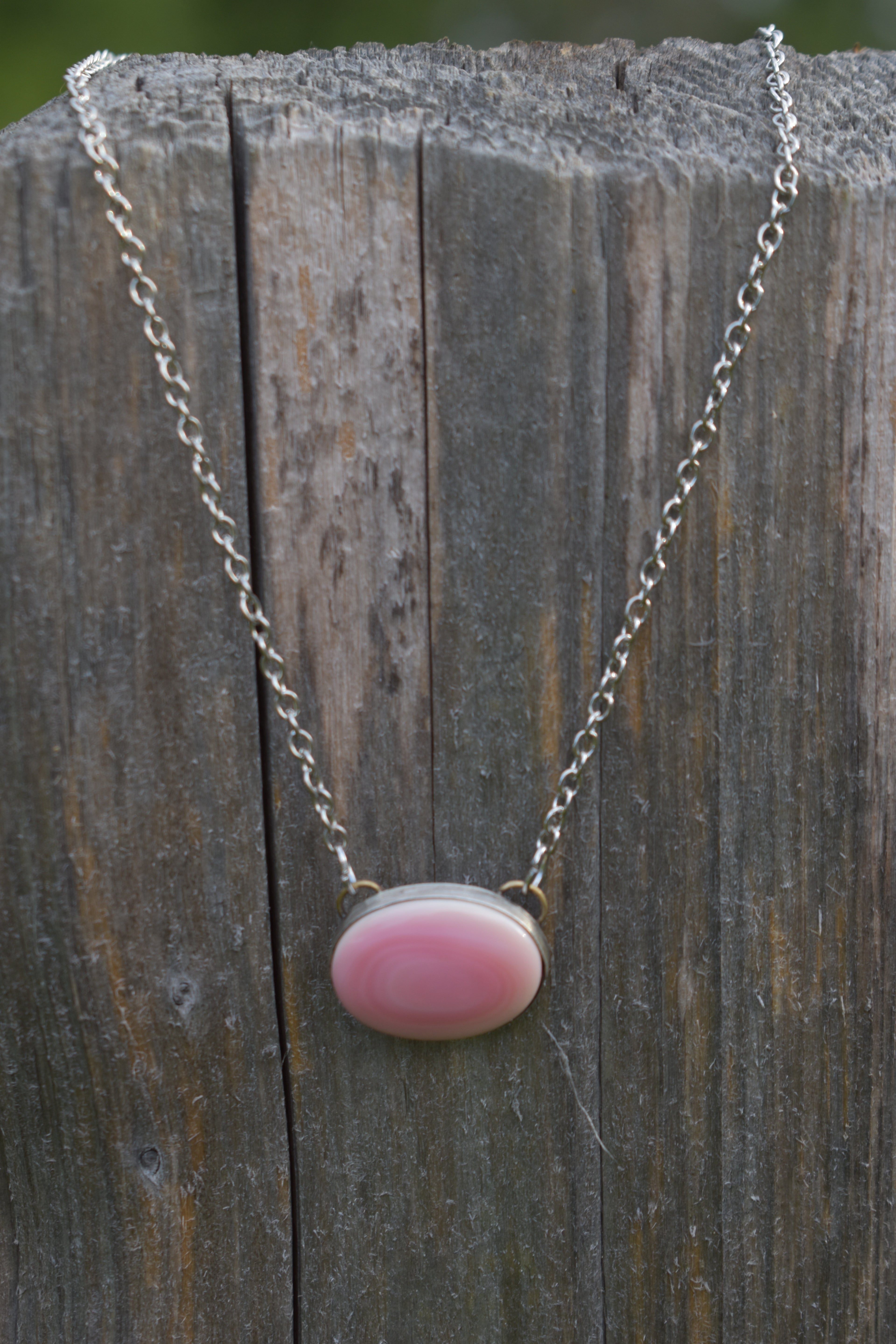 Pink Conch Necklace