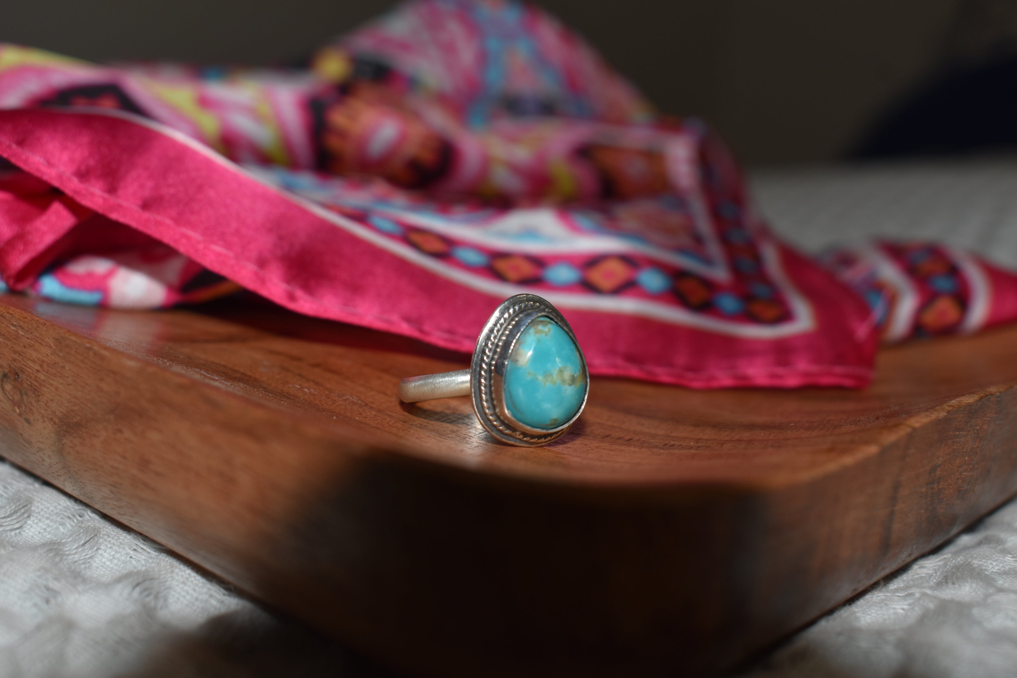 Kingman turquoise  ring