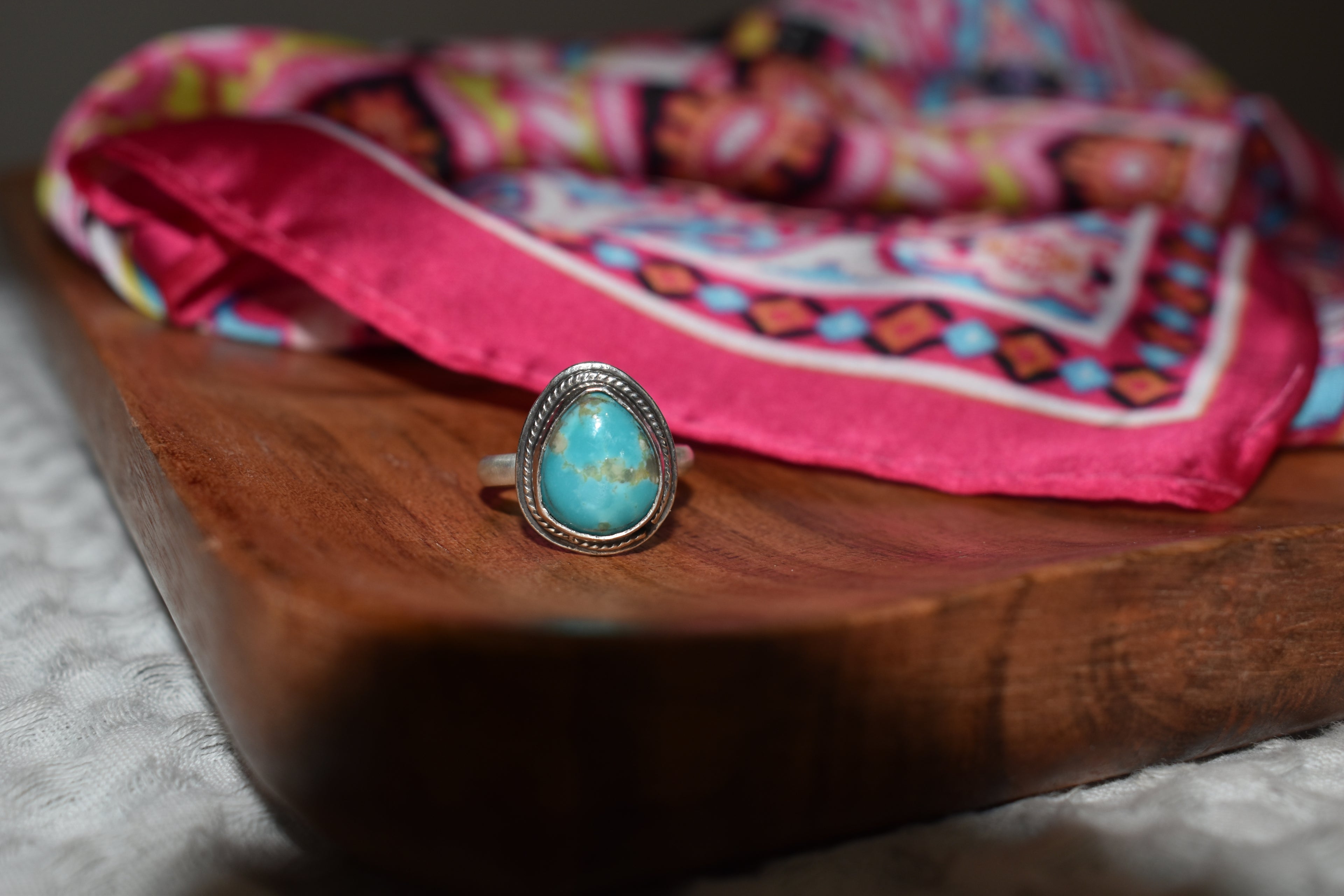 Kingman turquoise  ring