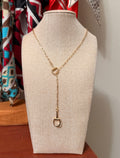 Gold lariat