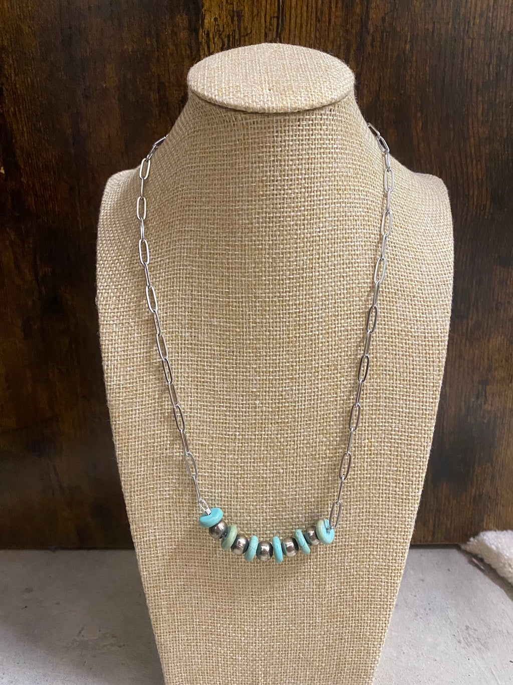 The Silver Sage Necklace 8mm